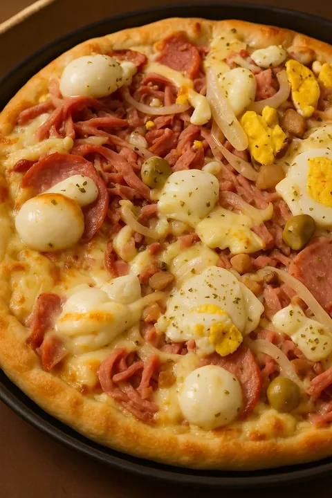 Pizza Frango com Catupiry do Point da Pizza