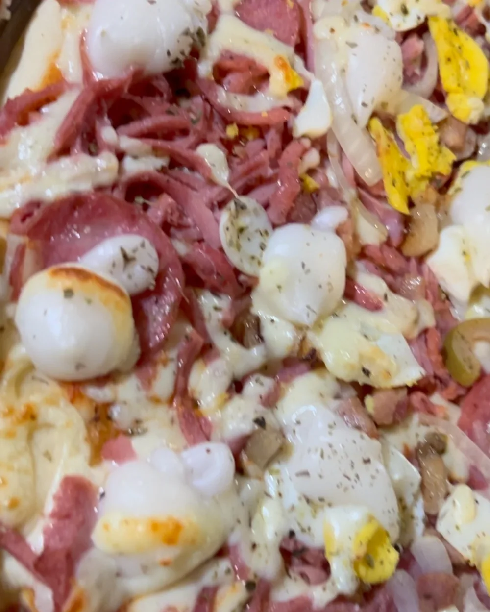 Pizza de frango com catupiry do Point da Pizza